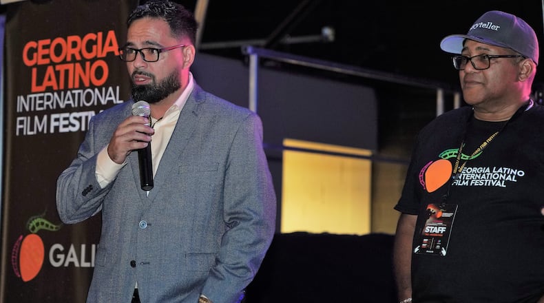 Founder Jose Marquez, right, says the festival is for everyone who wants to understand the Latino community better.