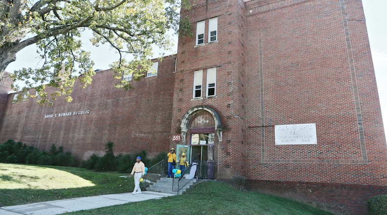 The David T. Howard Building, pictured here in a photo from 2015, closed in 1976. Atlanta Public Schools is spending $52 million to preserve and reopen the school. (Photo: BOB ANDRES  / BANDRES@AJC.COM)