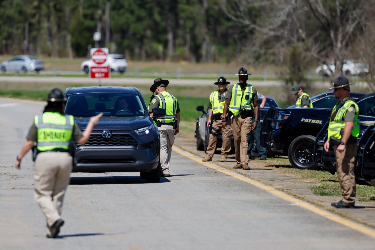 Interstate checkpoint ruse