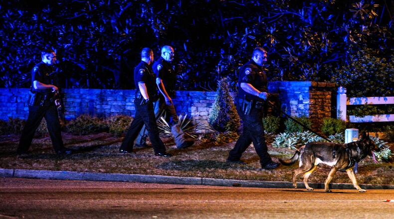 Deputies in Forsyth County are looking for three men who they say tried to steal an ATM.