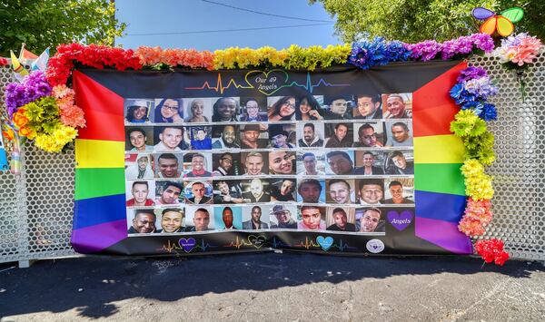 Since June 12, 2016, Pulse nightclub has served as a place for the public to gather and pay tribute to the lives lost with flags, cards, artwork and flowers. (Orlando Sentinel/TNS)