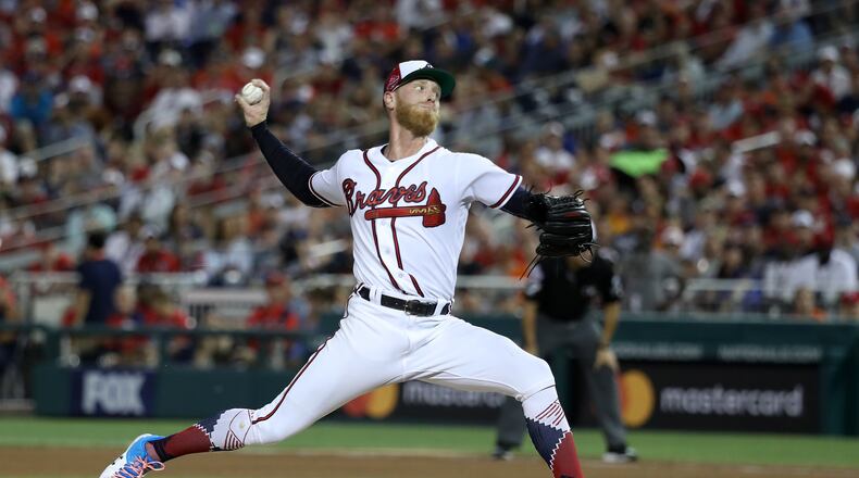 Mike Foltynewicz in the All-Star game.