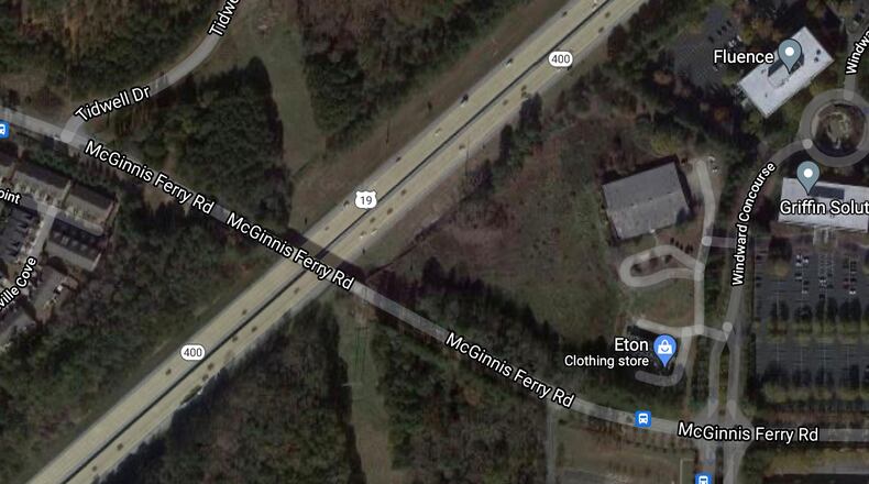 Residents in Alpharetta and South Forsyth may have noticed smoke in the air as the Georgia Department of Transportation burns vegetation that has been cleared for the construction of the new Ga. 400 interchange at McGinnis Ferry Road. (Google Maps)