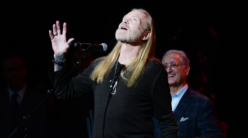 Allman at his tribute concert at the Fox Theatre in 2014. (Photo by Andrew H. Walker/Getty Images)