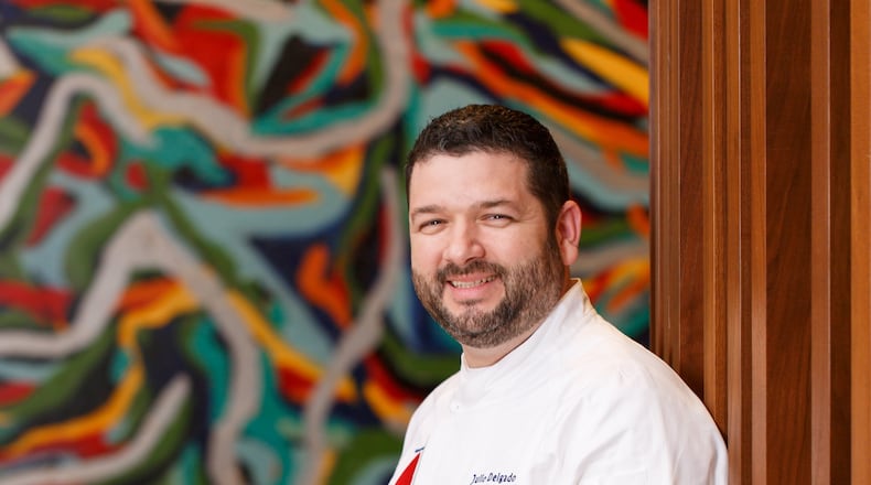 Executive chef Julio Delgado of JP Atlanta. Photo credit: Green Olive Media.