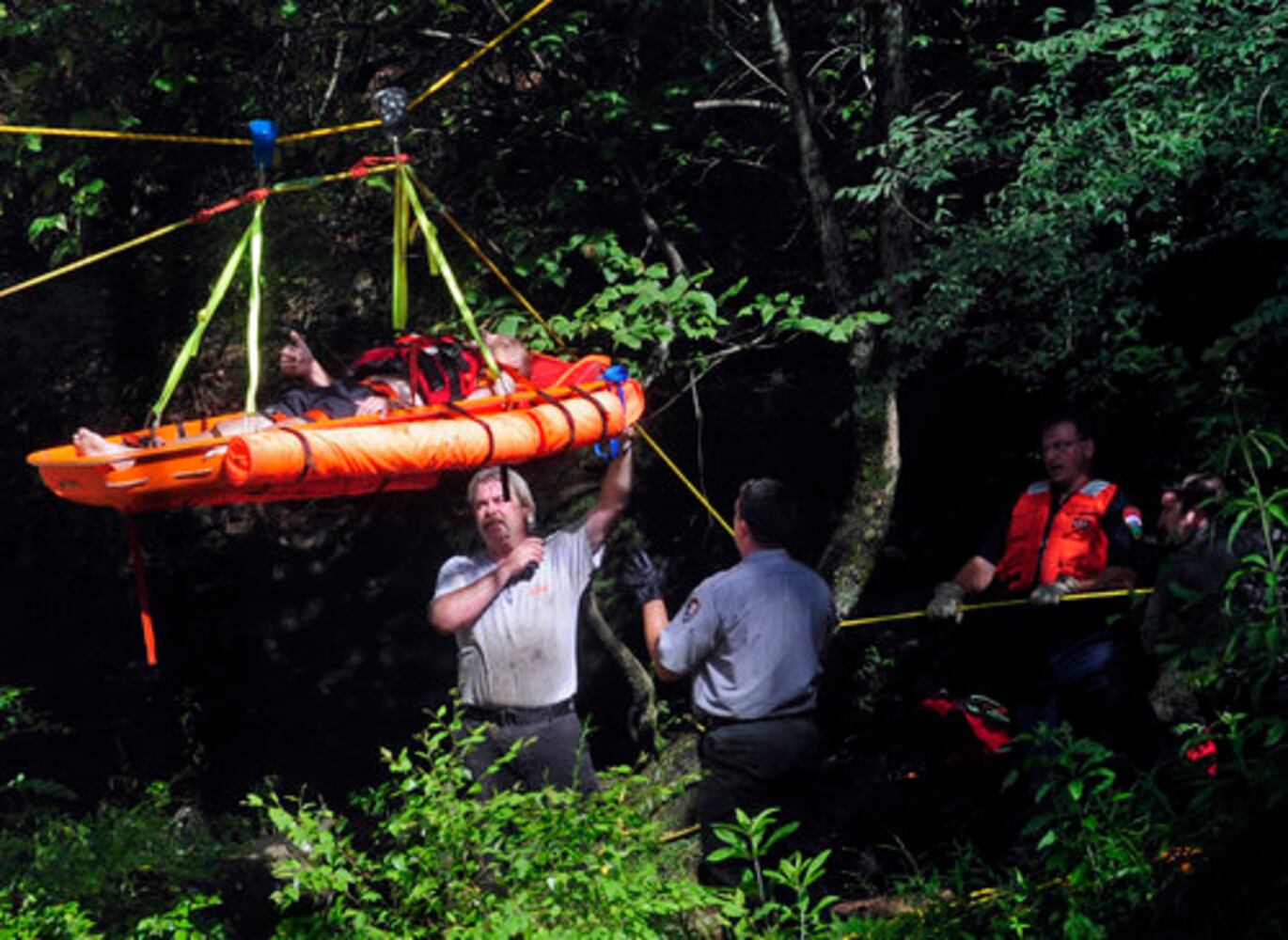 Man rescued from Roswell creek after fall