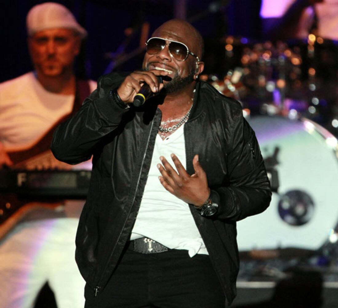 Boyz II Men perform at Chastain Park Amphitheatre