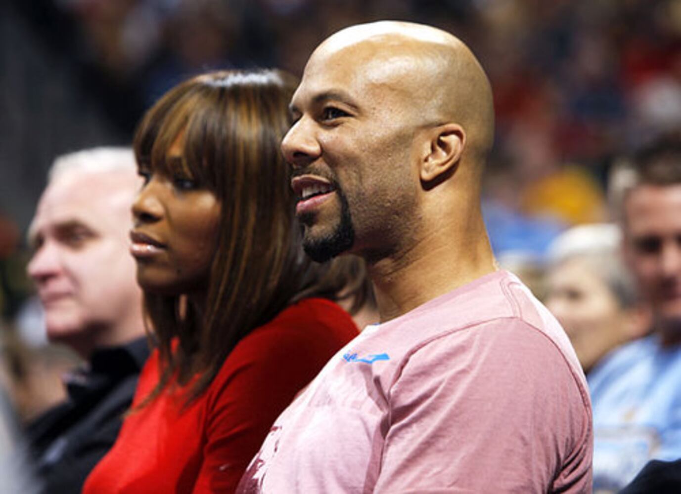 NBA: Celebrities take in weekend games