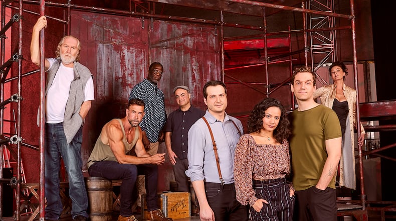 The cast of Alliance Theatre’s world premiere production, “Water for Elephants.” 
(Courtesy of Matthew Murphy and Evan Zimmerman)