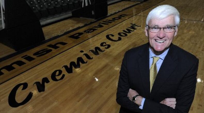 Georgia Tech coaching legend Bobby Cremins, seen here at McCamish Pavilion just prior to the building's opening in 2012, may come out of retirement to take an interim job at the College of Charleston. (JOHNNY CRAWFORD/AJC)