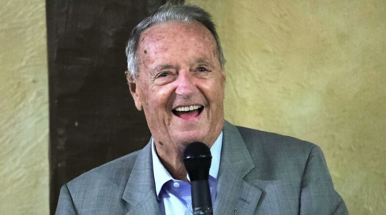 Former Florida State football coach Bobby Bowden has tested positive for COVID-19. (Joe Burbank/Orlando Sentinel/TNS)