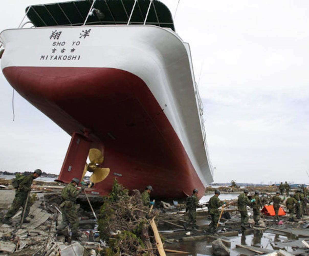 Japan earthquake, tsunami aftermath