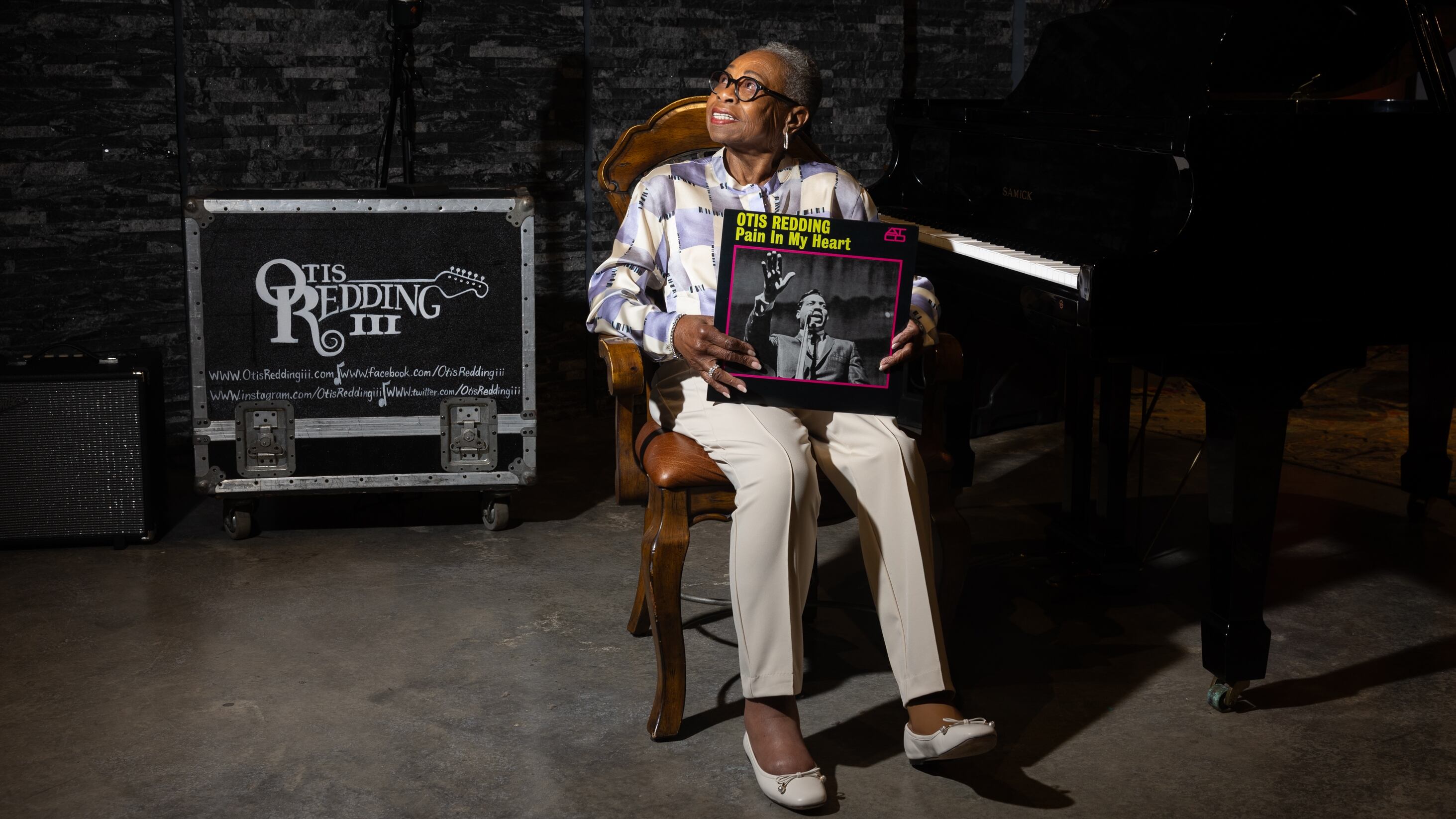 Zelma Redding, widow of soul singer Otis Redding, talks about the