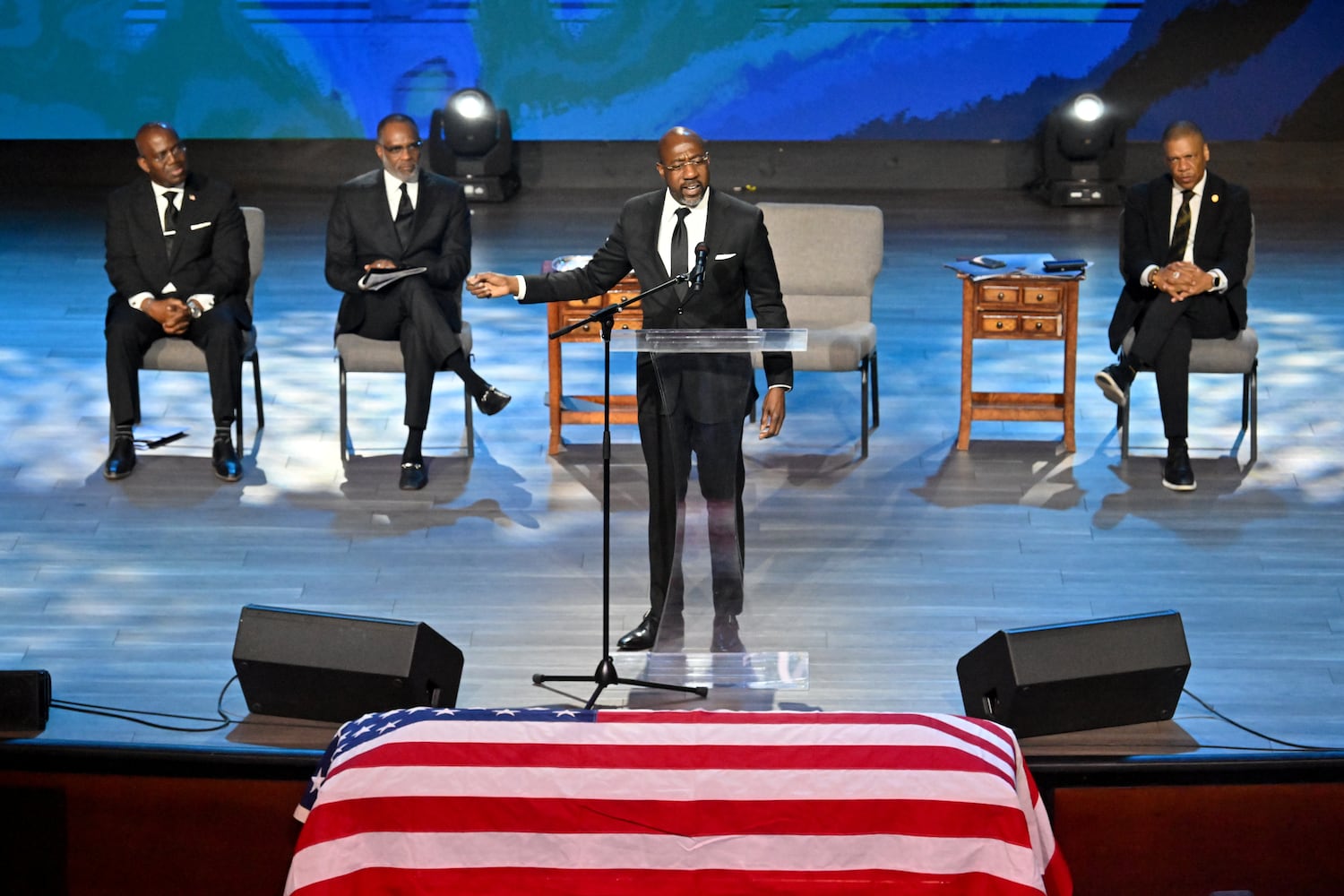 David Scott funeral