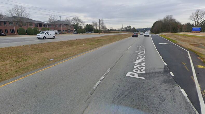 Duluth is working to create a landscape concept plan for the medians on Peachtree Industrial Boulevard, between Ga.120 and Sugarloaf Parkway. (Google Map)