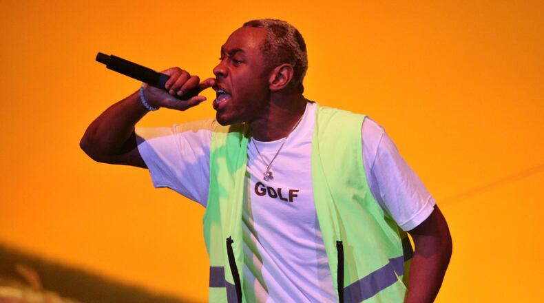Rapper Tyler the Creator entertained his fans Saturday night, February 10, 2018, at the Infinite Energy Arena.Robb Cohen Photography & Video /RobbsPhotos.com