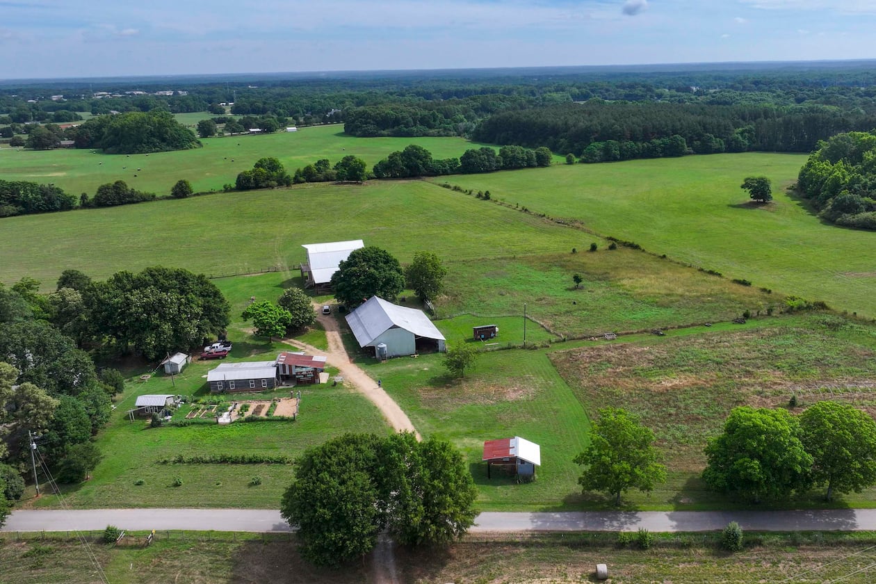 One Oconee farmer explained to the AJC his issue with local growth: "Once you start, you can't stop it." (Miguel Martinez/AJC)