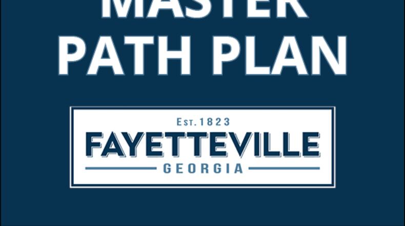 Fayetteville residents can learn more about the path plan and offer comments at City Hall Thursday night. Courtesy City of Fayetteville