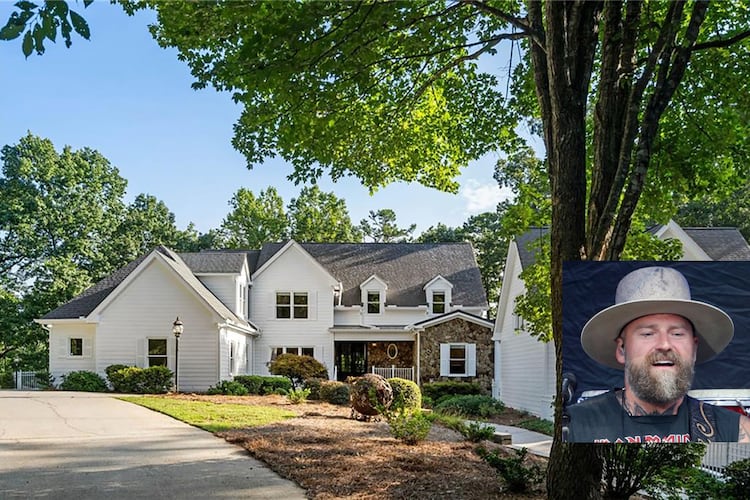 Zac Brown has put his Cumming lake home up for sale for $3.25 million. (Ansley Real Estate)