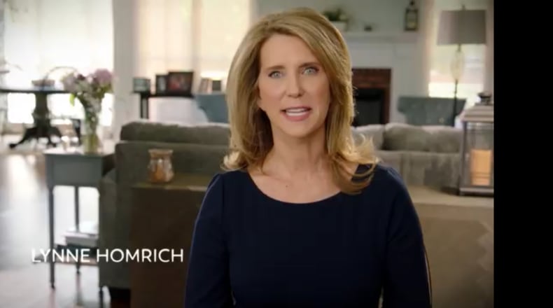 Lynne Homrich is a Republican running for Georgia's 7th District. AJC screenshot.