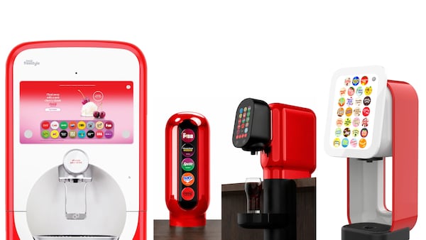 Coca-Cola this week unveiled new dispensing equipment, including an updated Freestyle machine and a mixology station. (Courtesy of Coca-Cola)
