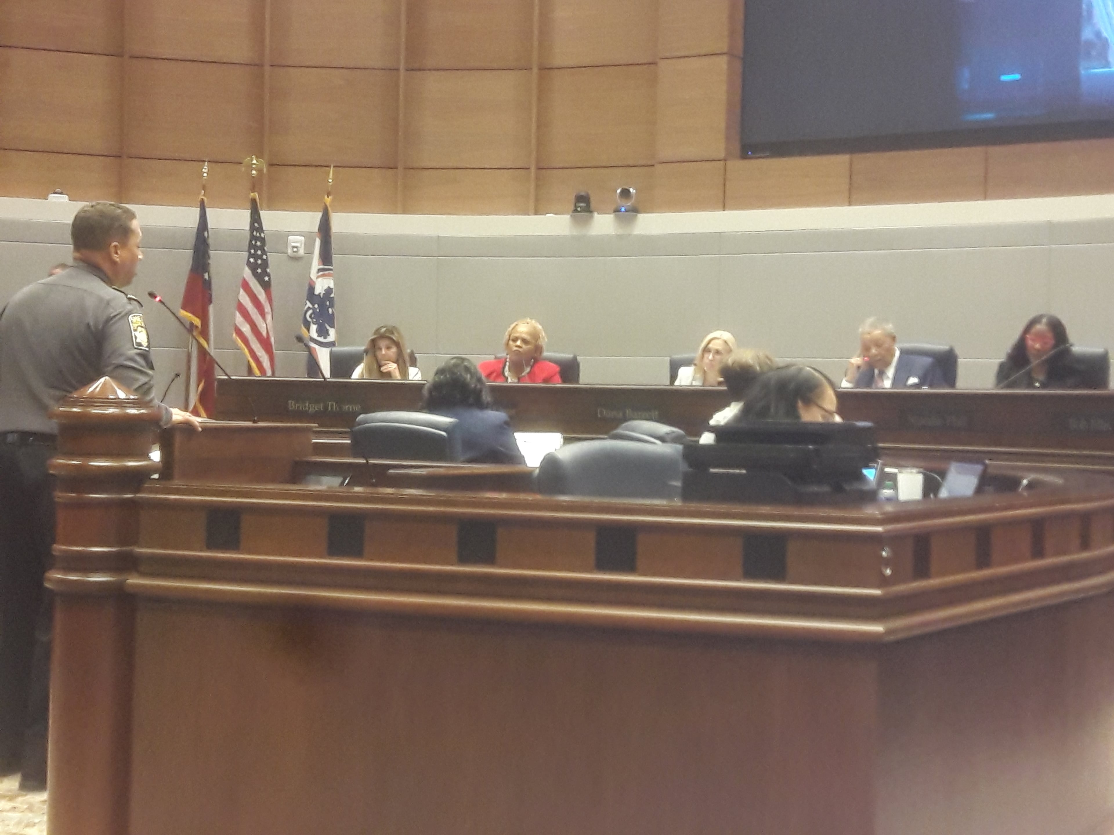 In April, Fulton Sheriff Patrick Labat asked the County Commission for $8.4 million for the troubled jail. He received $5.4 million in emergency funds. (Jim Gaines for the AJC)