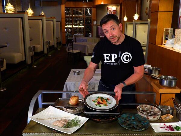 Chef Jamie Keating of Epic Restaurant in Columbus is among the six Georgia chefs selected by the Vidalia Onion Committee to participate in Vidalia Restaurant Week. Keating will create a different dish daily with them from April 20-24. Five other chefs in Atlanta, Athens, Savannah, and Winder are also participating. (Photo Courtesy of Mike Haskey mhaskey@ledger-enquirer.com)