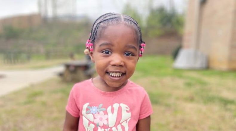 Justice Altidor celebrates her 4th birthday this month thanks to a 3D airway stint Georgia Tech created with help from Children's Healthcare of Atlanta doctors. (Photo provided by Emanuella Altidor)
