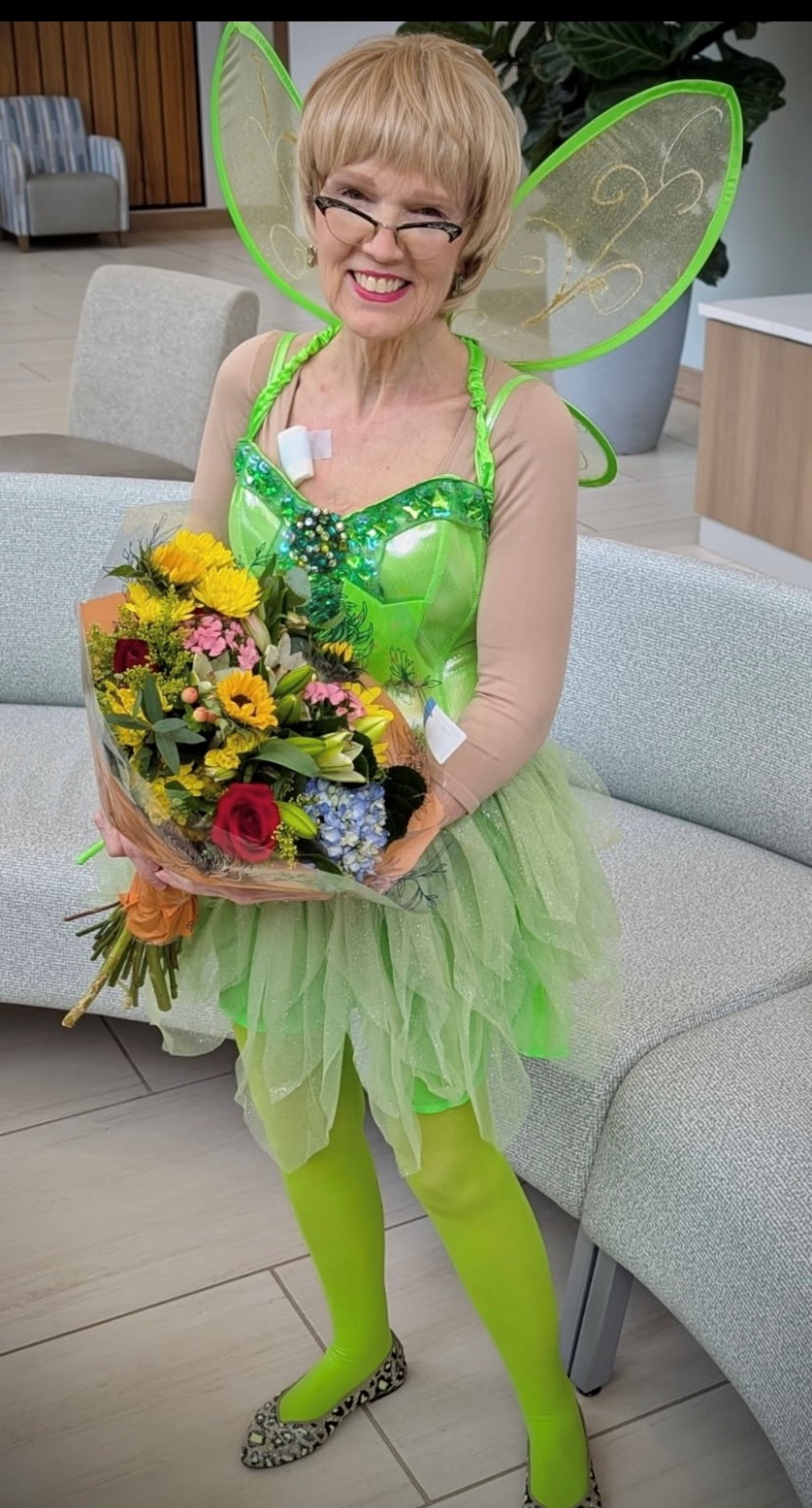 When Madison's Karen Strelecki visited University Cancer & Blood Center for her year of breast cancer treatments, the 72-year-old did so in costume. From Princess Leia to Ruth Bader Ginsburg, Strelecki and her husband (a professional photographer) were determined to bring joy to her fellow patients through costuming — a project known as Fun Fights Fear.
Courtesy of John Gregory Strelecki