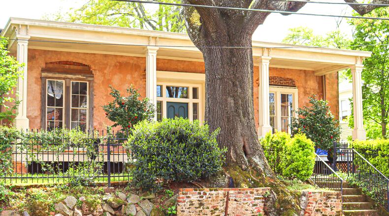 The 1856 L.P. Grant Mansion, now headquarters of the Atlanta Preservation Center, once served as a hospital during the Civil War.