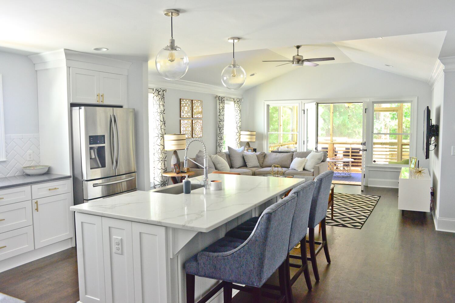 Renovated bungalow brings couple together in Kirkwood