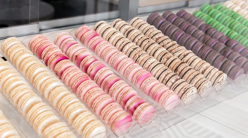 Macarons are a top seller at French patisserie Sucre, set to open a location soon in Brookhaven. / Courtesy of Sucre