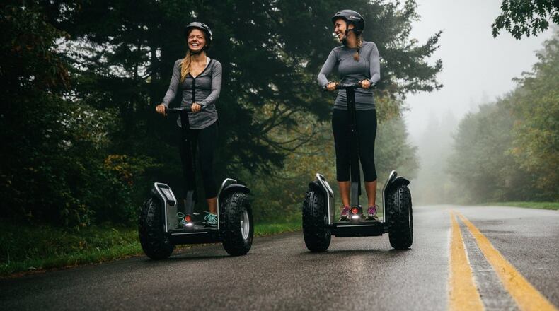 Try a segway tour in Stone Mountain on Saturday.
