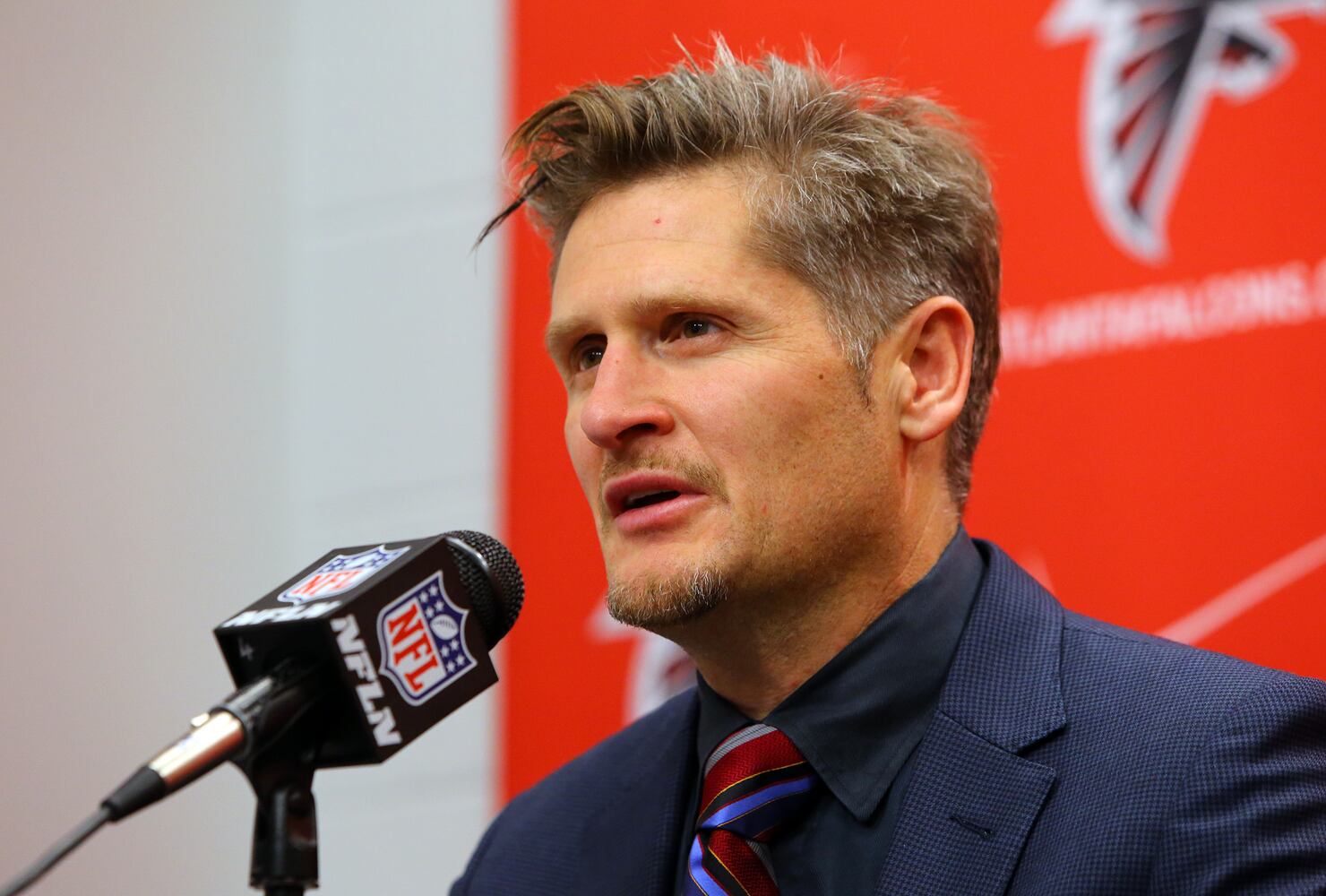 End-of-season press conference