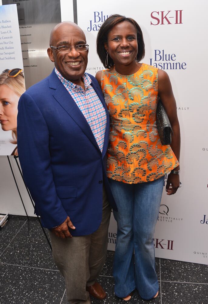 Today weather anchor Al Roker and wife Deborah Roberts