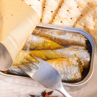 Canned sardines have become a viral TikTok trend, with users touting the fish for its potential skin-health benefits. (Heather Willensky/The New York Times)