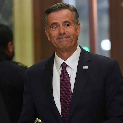 CIA Director John Ratcliffe arrives at the U.S. Capitol Monday, Jan. 5, 2026, in Washington, to brief top lawmakers after President Donald Trump directed U.S. forces to capture Venezuelan President Nicolas Maduro. (AP Photo/Jacquelyn Martin)