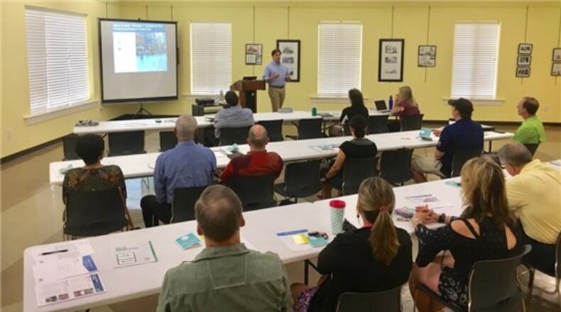 Snellville officials and residents participate in the Atlanta Regional Commission Workshop for Walk and Bike Friendly Communities. City of Snellville