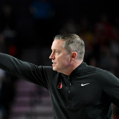 “I don’t think you expand just to expand … ,” Georgia head coach Mike White said. “Adding eight teams brings men’s basketball in line with other sports with bracketed championships." (Hyosub Shin/AJC)