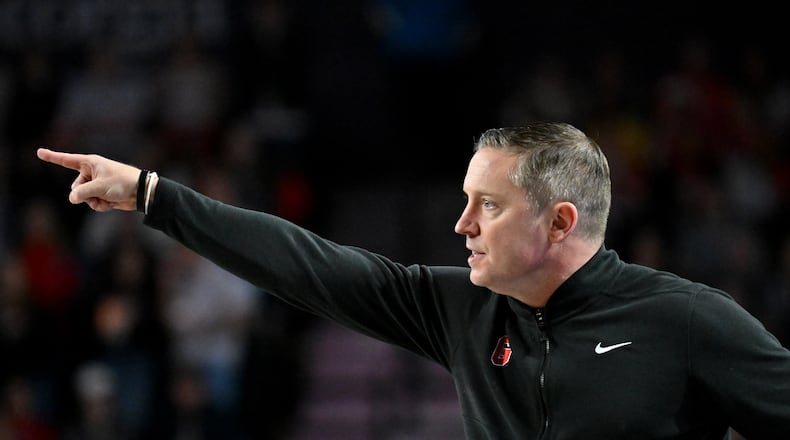 “I don’t think you expand just to expand … ,” Georgia head coach Mike White said. “Adding eight teams brings men’s basketball in line with other sports with bracketed championships." (Hyosub Shin/AJC)