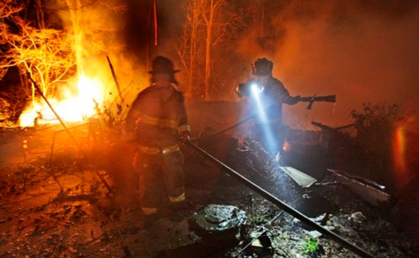 Fire destroys Sandy Springs mansion