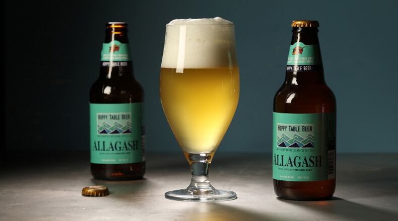 The first year-round, hop-forward release from Allagash is named after a style called table beer. But with its Hoppy Table Beer, the craft brewer takes some liberties. It's a simple, elegant, versatlie pour. (Michael Tercha/Chicago Tribune/TNS)