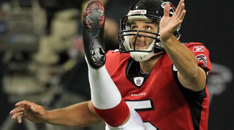 Matt Bosher has averaged a franchise-best 45.8 yards per punt.