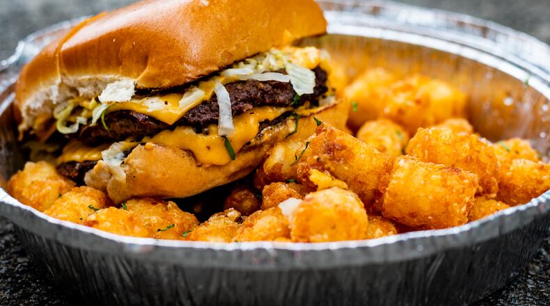 The McDowell burger from Local Three has that “only in a restaurant” flavor.