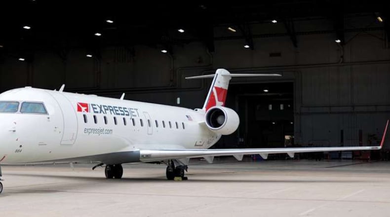 An historical photo of an ExpressJet plane. Source: ExpressJet