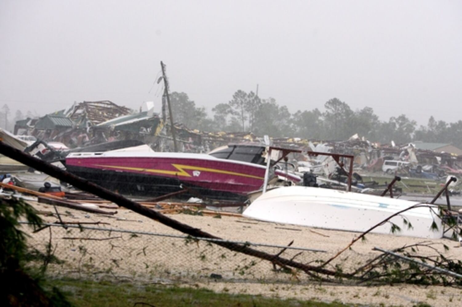 Tornado damage in Macon, elsewhere in state