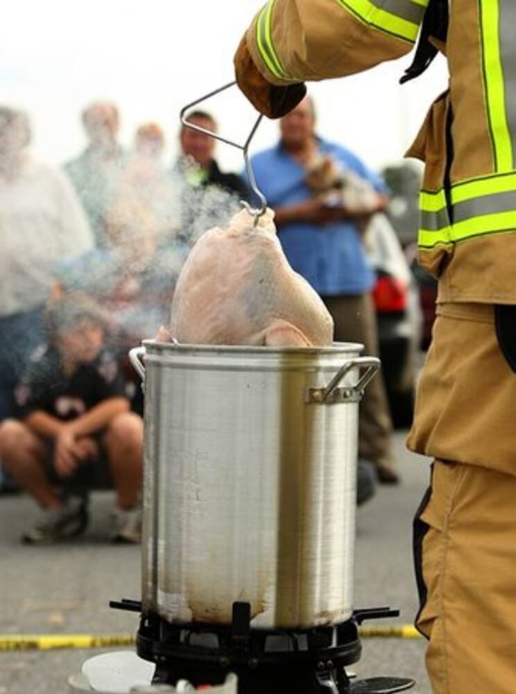 Avoiding a deep fried turkey disaster