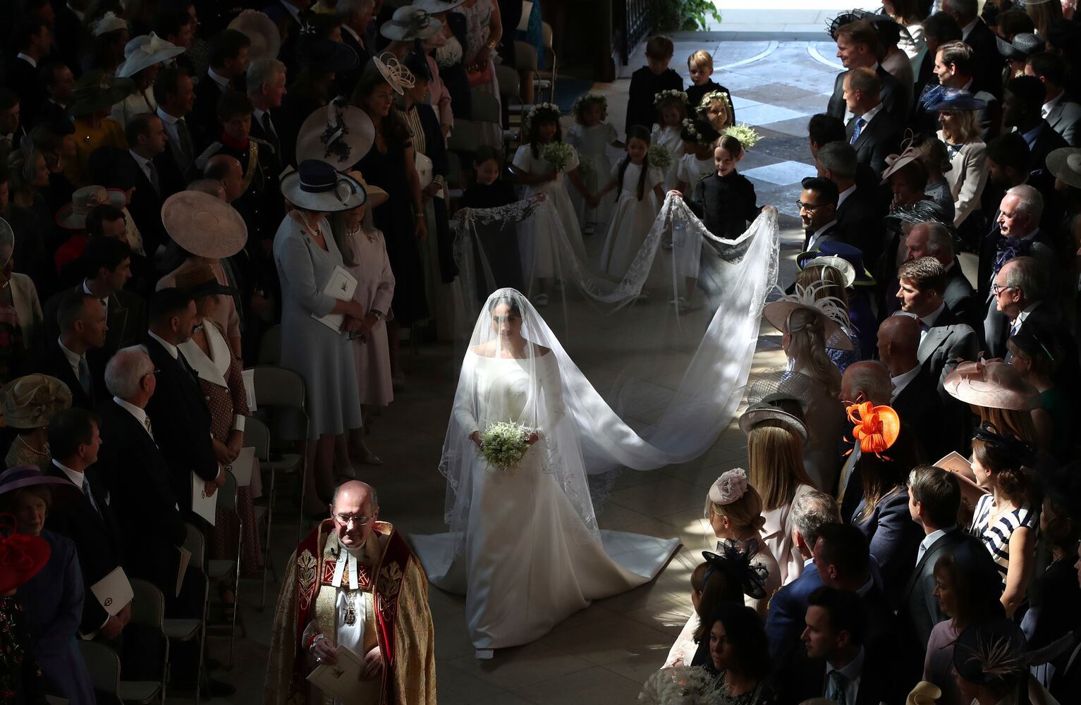 Photos: Prince Harry and Meghan Markle marry at Windsor Castle