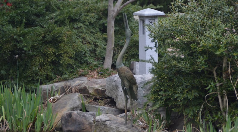 A waterfront oriental garden in Norfolk, Va., offers bronze art work, walking paths and access to a coastal running trail. (Myscha Theriault/TNS)