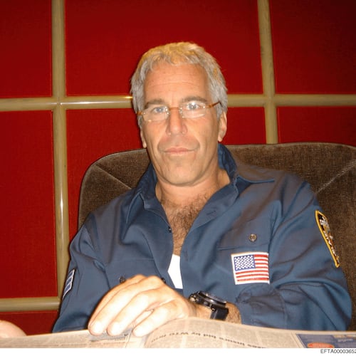 This undated photo released by the U.S. Department of Justice shows Jeffrey Epstein. (U.S. Department of Justice via AP)